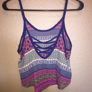 (Small) Spaghetti Crop Top